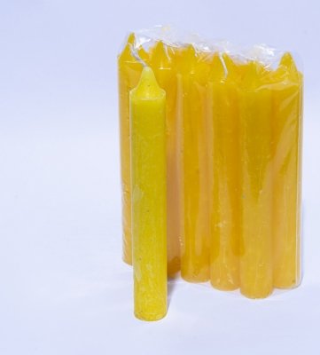 Pacote 7h com 10 velas cores diversas