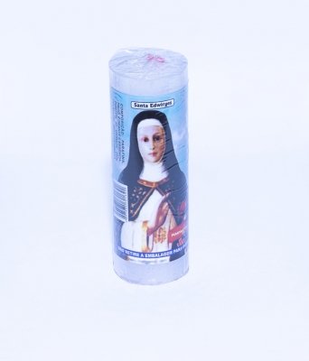 Votiva Santa Edwiges 260g com oração (sem essência) unidade